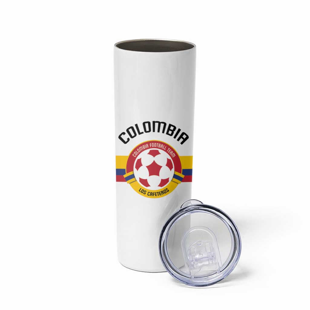 Custom Football 2024 Colombia 100th Anniversary Skinny Tumbler Limited Edition