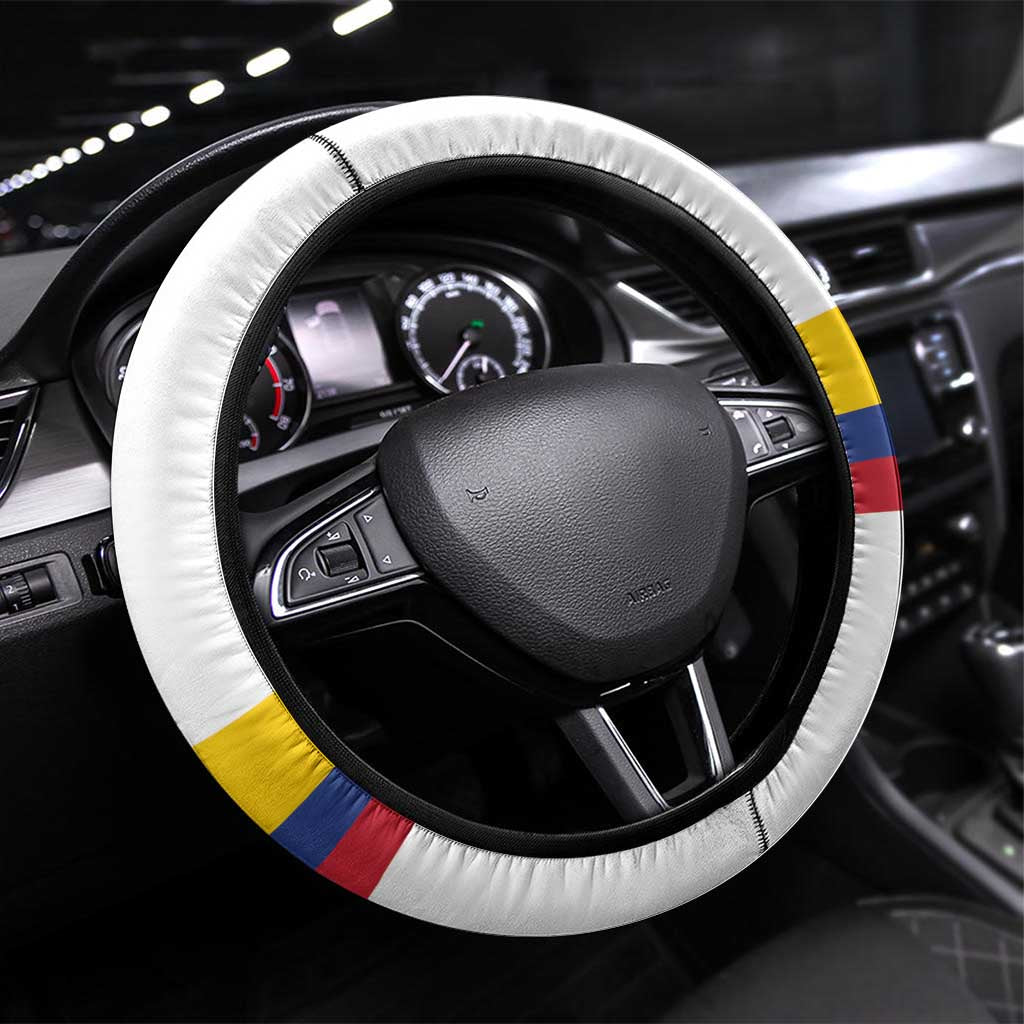 Football 2024 Colombia 100th Anniversary Steering Wheel Cover Limited Edition
