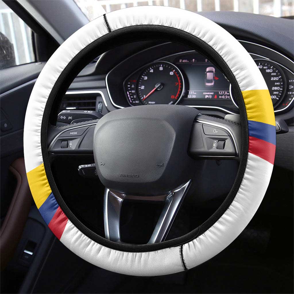 Football 2024 Colombia 100th Anniversary Steering Wheel Cover Limited Edition