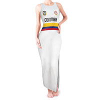 Custom Football 2024 Colombia 100th Anniversary Tank Maxi Dress Limited Edition