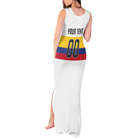 Custom Football 2024 Colombia 100th Anniversary Tank Maxi Dress Limited Edition