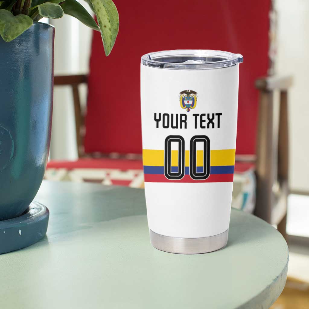 Custom Football 2024 Colombia 100th Anniversary Tumbler Cup Limited Edition
