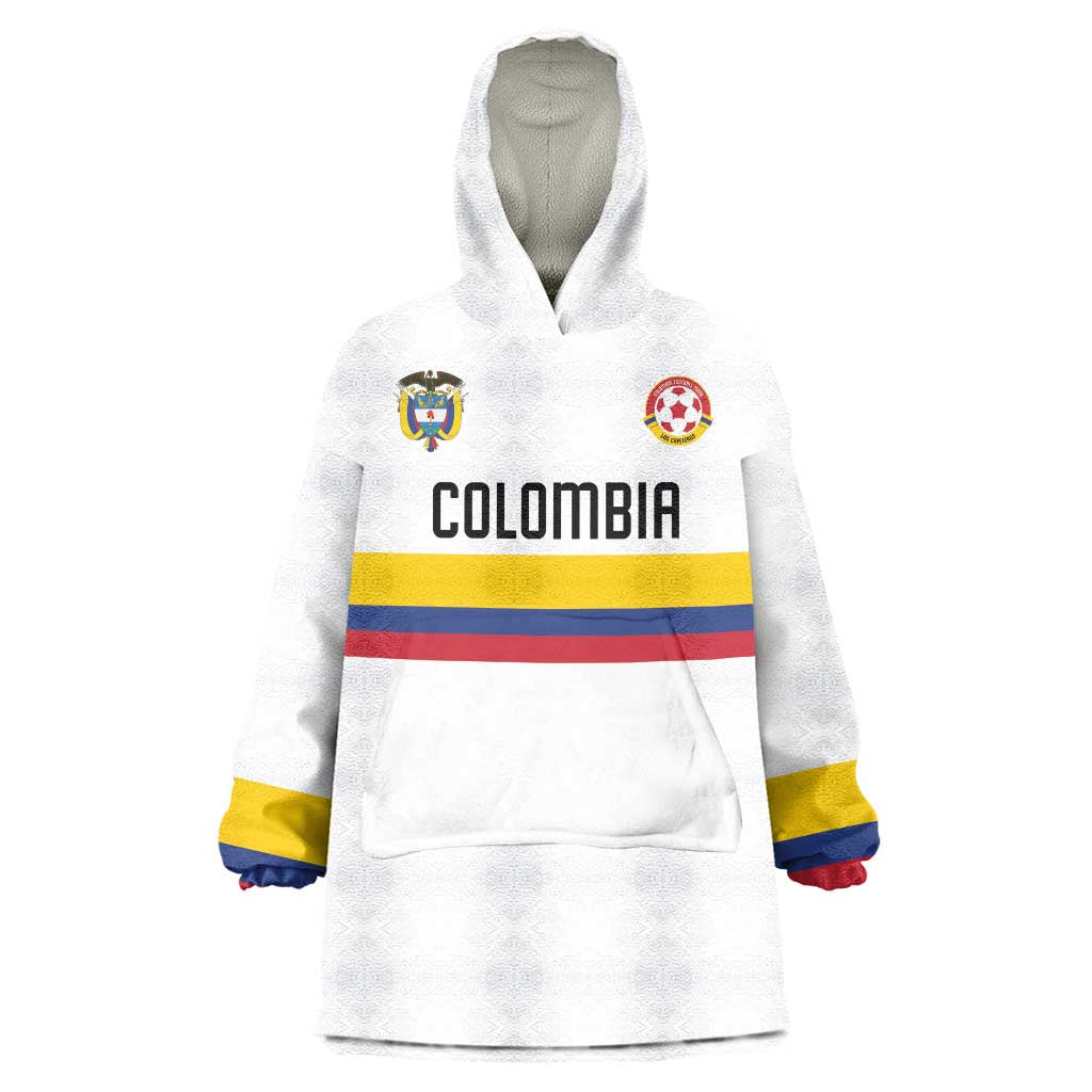 Custom Football 2024 Colombia 100th Anniversary Wearable Blanket Hoodie Limited Edition