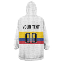 Custom Football 2024 Colombia 100th Anniversary Wearable Blanket Hoodie Limited Edition