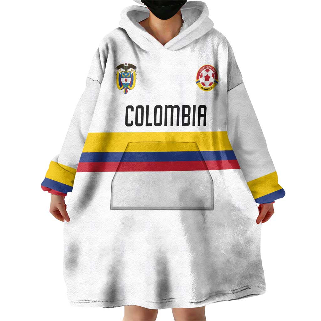 Custom Football 2024 Colombia 100th Anniversary Wearable Blanket Hoodie Limited Edition