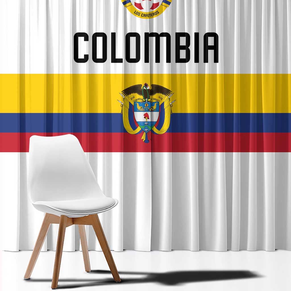 Football 2024 Colombia 100th Anniversary Window Curtain Limited Edition