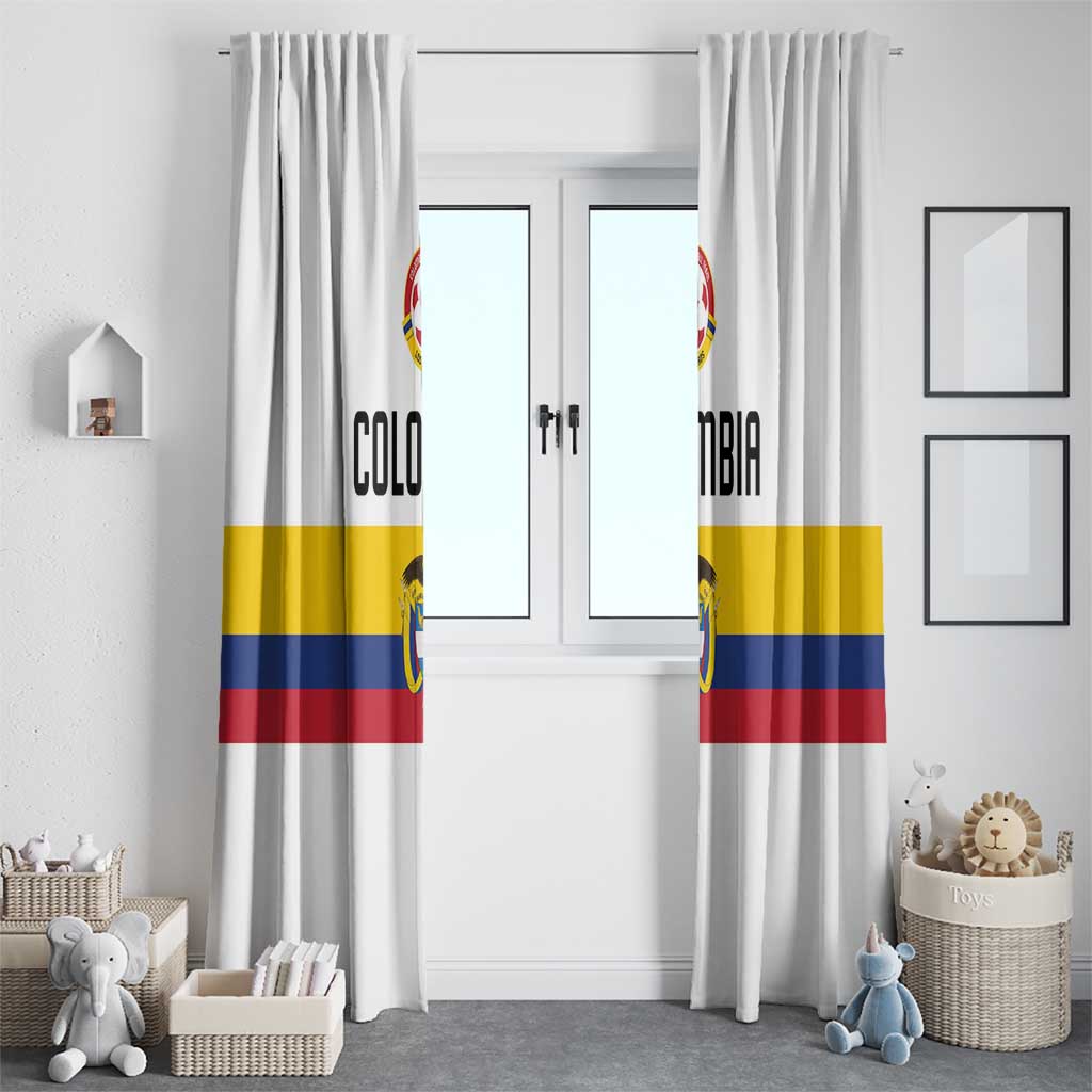 Football 2024 Colombia 100th Anniversary Window Curtain Limited Edition