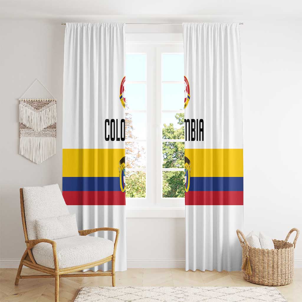 Football 2024 Colombia 100th Anniversary Window Curtain Limited Edition