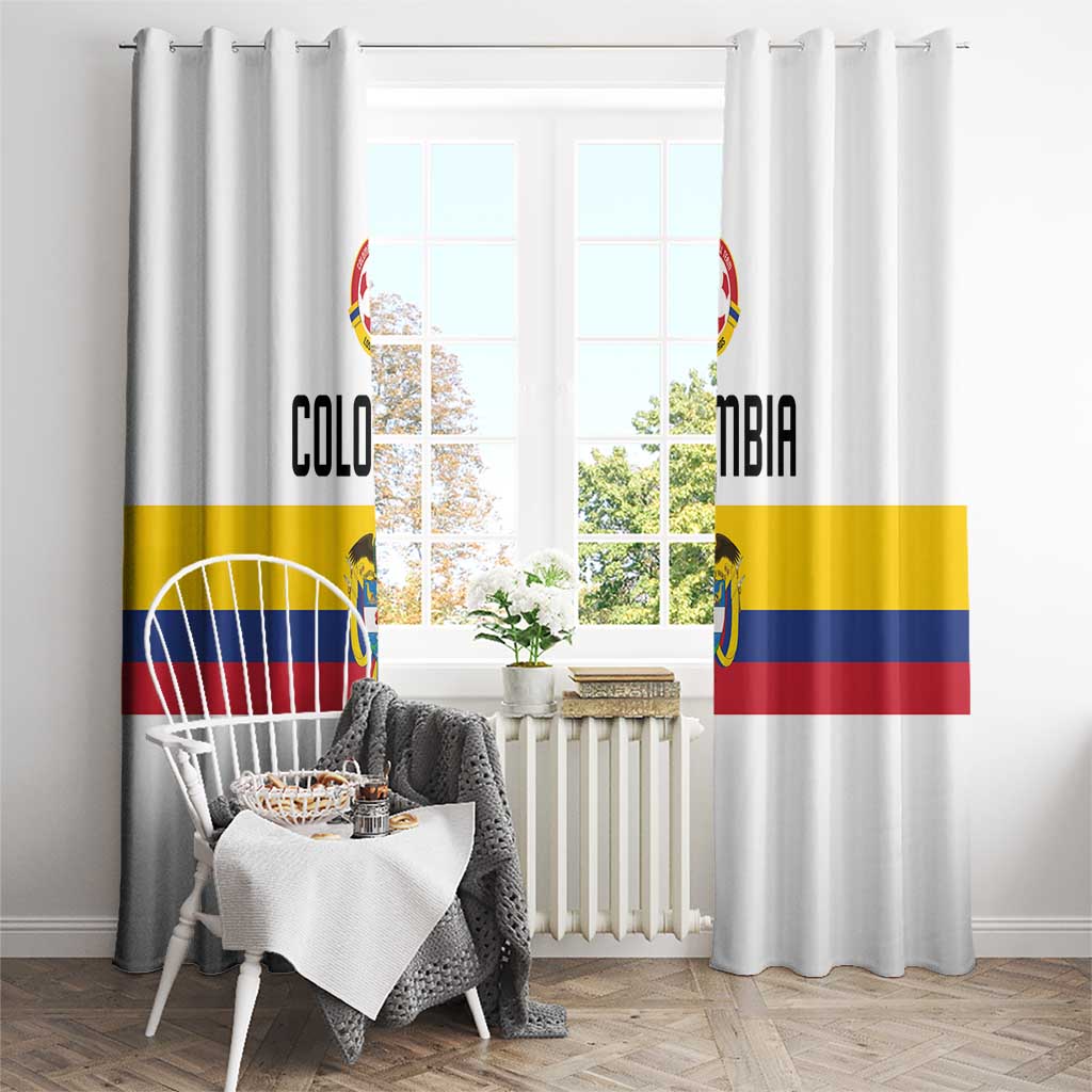 Football 2024 Colombia 100th Anniversary Window Curtain Limited Edition