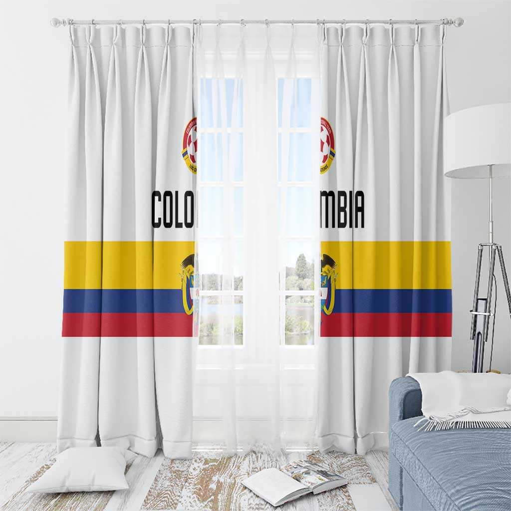 Football 2024 Colombia 100th Anniversary Window Curtain Limited Edition