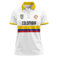 Custom Football 2024 Colombia 100th Anniversary Women Polo Shirt Limited Edition