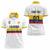 Custom Football 2024 Colombia 100th Anniversary Women Polo Shirt Limited Edition