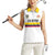 Custom Football 2024 Colombia 100th Anniversary Women Sleeveless Polo Shirt Limited Edition