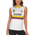 Custom Football 2024 Colombia 100th Anniversary Women Sleeveless Polo Shirt Limited Edition