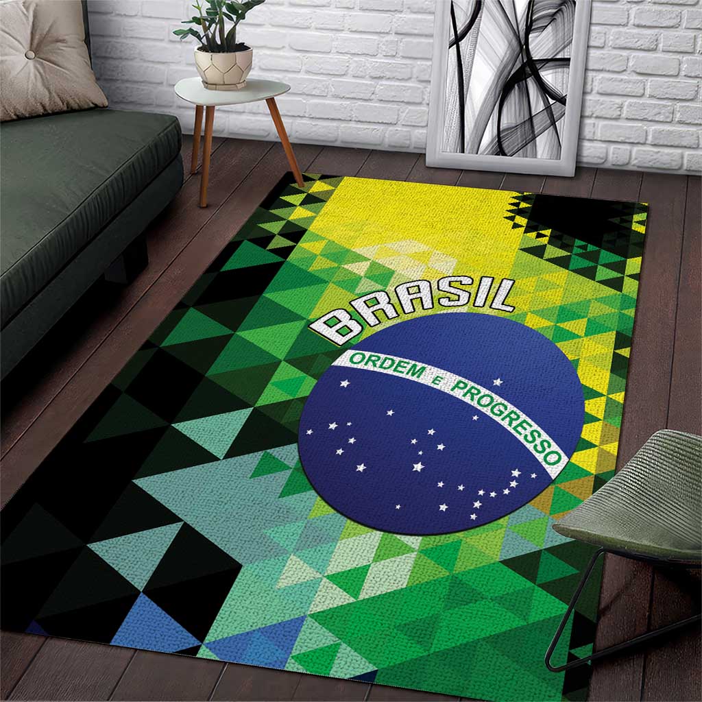 Brasil Area Rug Dynamic Sporty Style