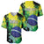 Personalized Brasil Baseball Jersey Dynamic Sporty Style