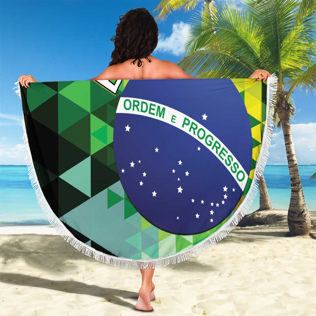 Brasil Beach Blanket Dynamic Sporty Style