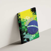 Brasil Canvas Wall Art Dynamic Sporty Style