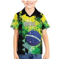Personalized Brasil Family Matching Mermaid Dress and Hawaiian Shirt Dynamic Sporty Style