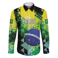 Personalized Brasil Family Matching Short Sleeve Bodycon Dress and Hawaiian Shirt Dynamic Sporty Style