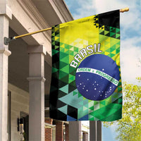 Brasil Garden Flag Dynamic Sporty Style