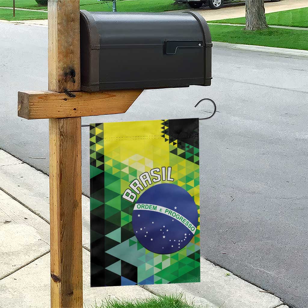 Brasil Garden Flag Dynamic Sporty Style