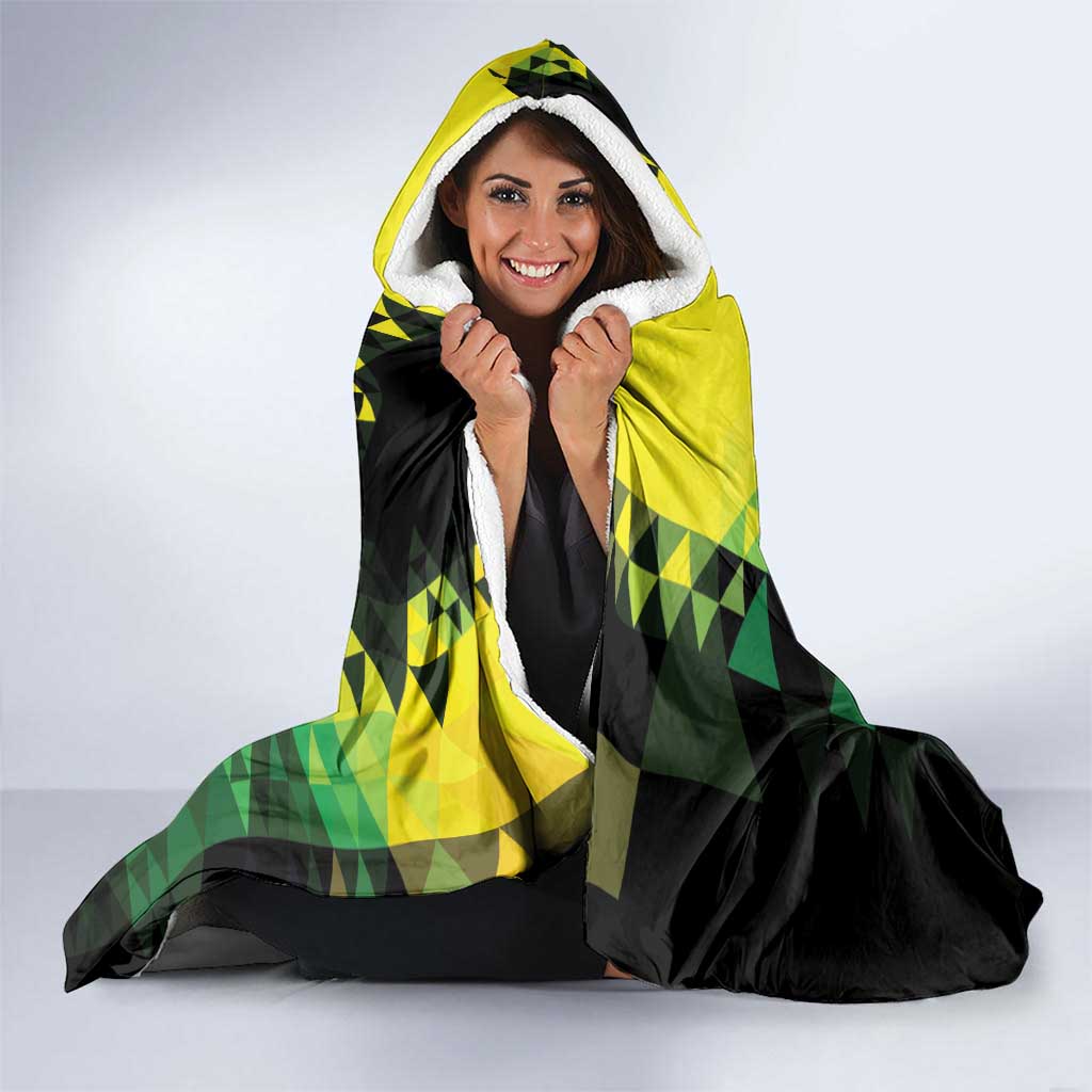 Brasil Hooded Blanket Dynamic Sporty Style