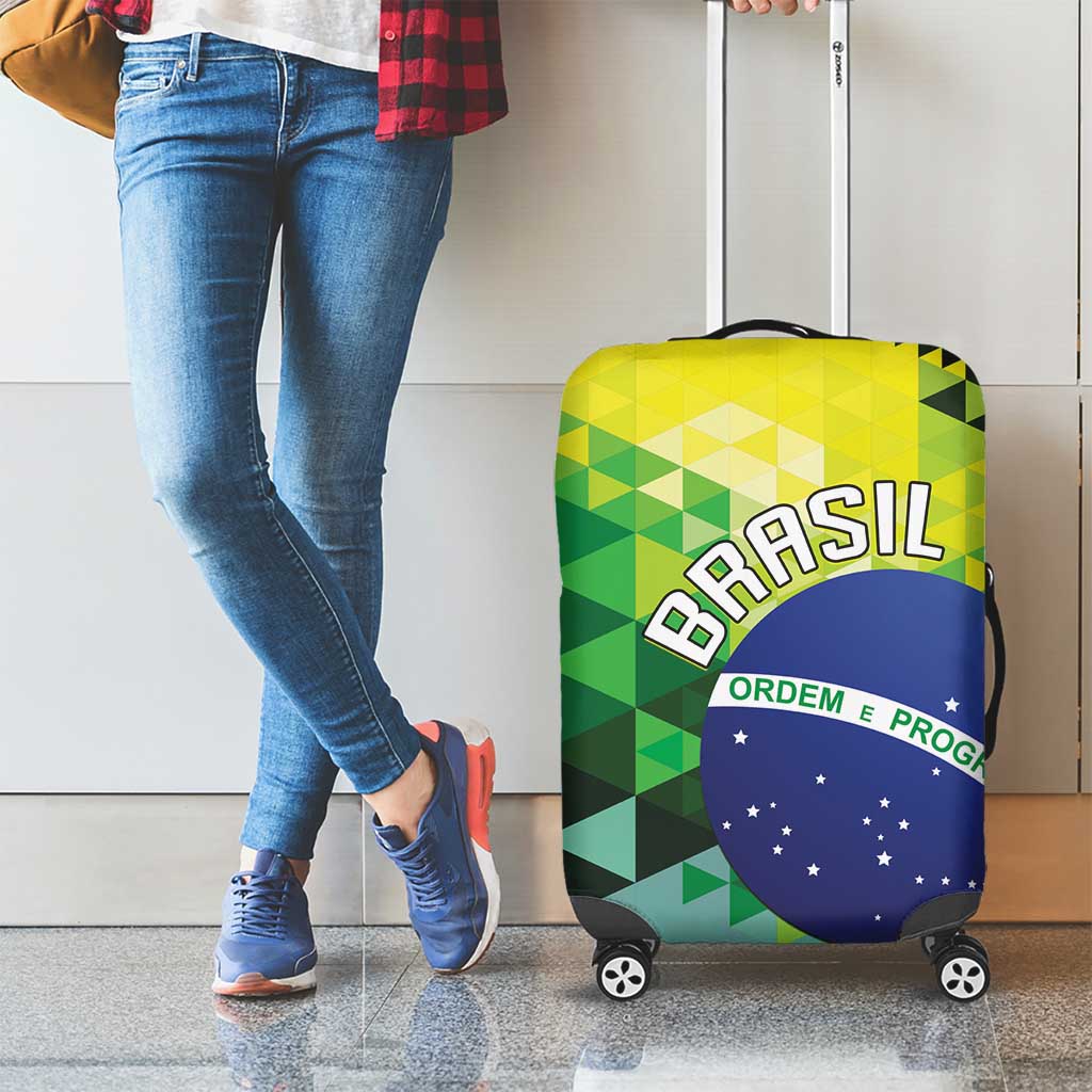 Brasil Luggage Cover Dynamic Sporty Style