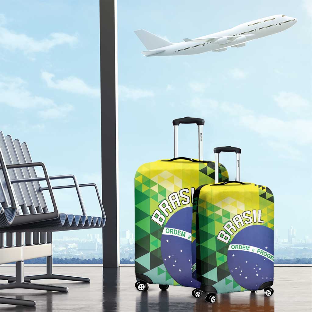 Brasil Luggage Cover Dynamic Sporty Style