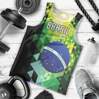 Personalized Brasil Men Tank Top Dynamic Sporty Style