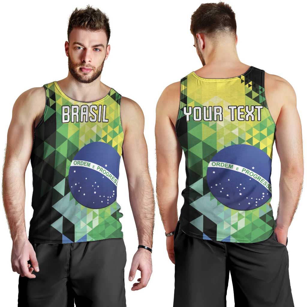 Personalized Brasil Men Tank Top Dynamic Sporty Style