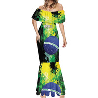 Personalized Brasil Mermaid Dress Dynamic Sporty Style