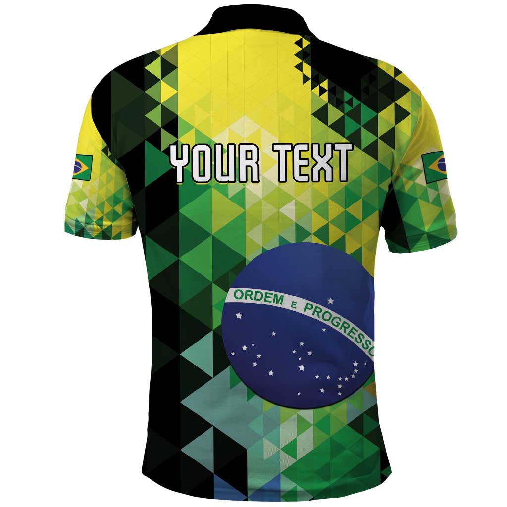 Personalized Brasil Polo Shirt Dynamic Sporty Style