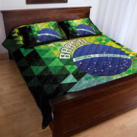 Brasil Quilt Bed Set Dynamic Sporty Style