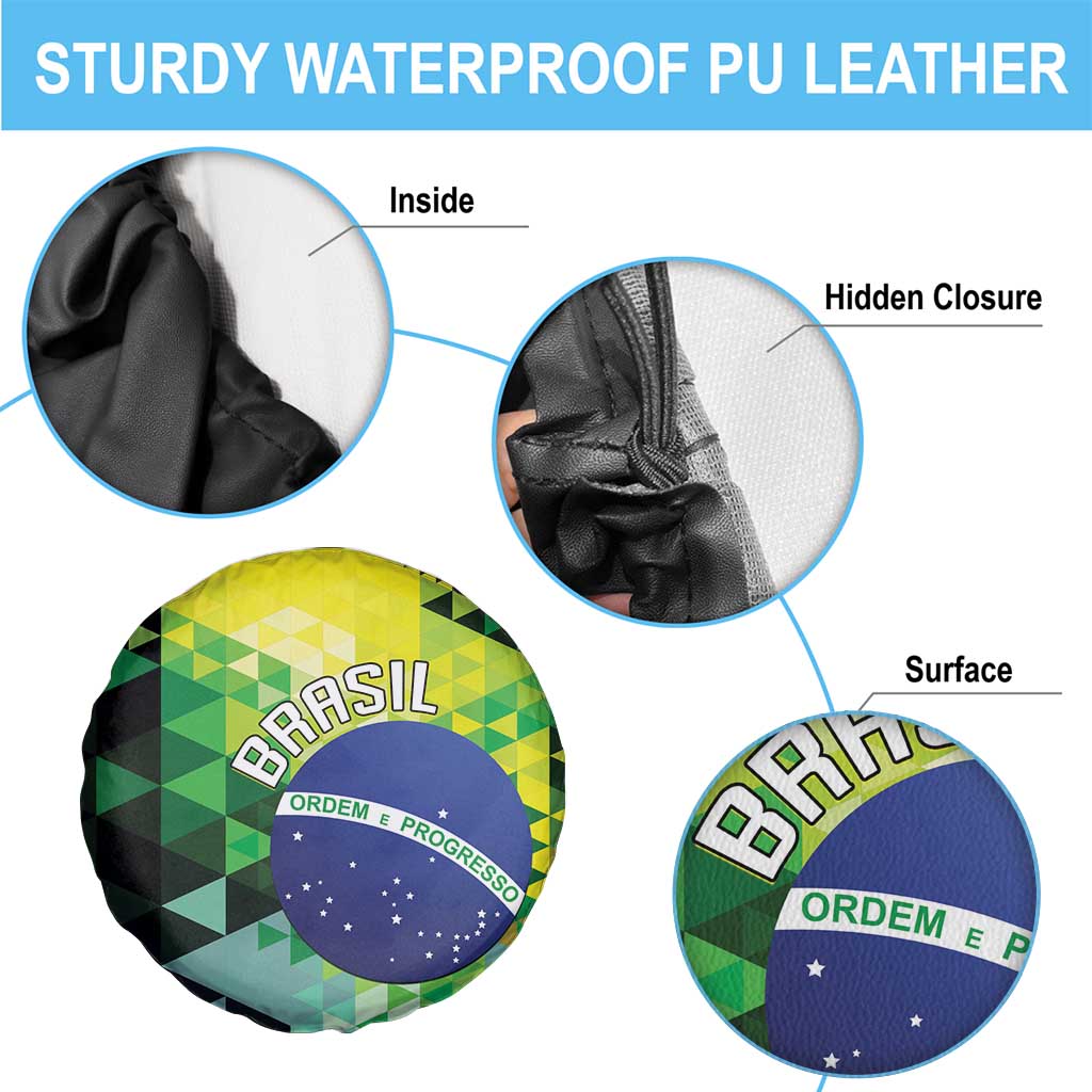 Brasil Spare Tire Cover Dynamic Sporty Style