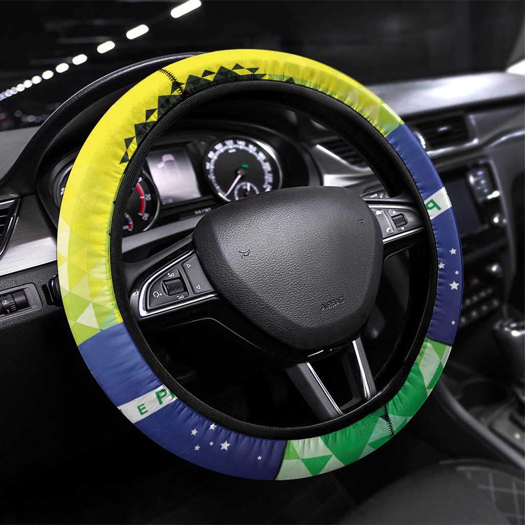 Brasil Steering Wheel Cover Dynamic Sporty Style