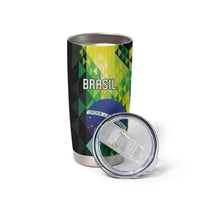 Personalized Brasil Tumbler Cup Dynamic Sporty Style