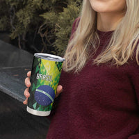 Personalized Brasil Tumbler Cup Dynamic Sporty Style