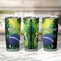 Personalized Brasil Tumbler Cup Dynamic Sporty Style