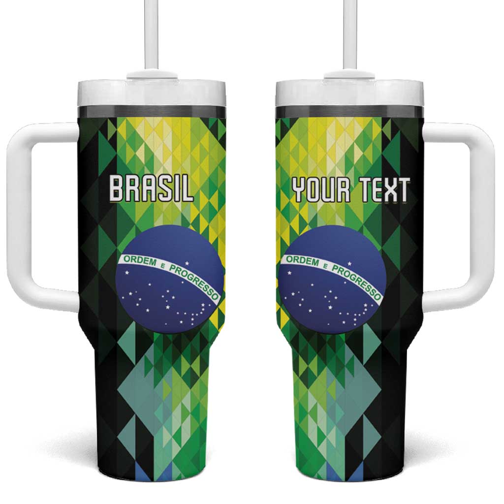 Personalized Brasil Tumbler With Handle Dynamic Sporty Style