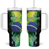 Personalized Brasil Tumbler With Handle Dynamic Sporty Style