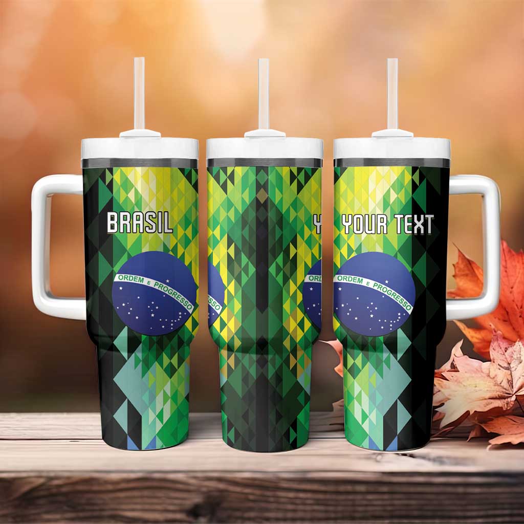 Personalized Brasil Tumbler With Handle Dynamic Sporty Style