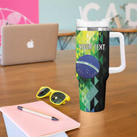 Personalized Brasil Tumbler With Handle Dynamic Sporty Style