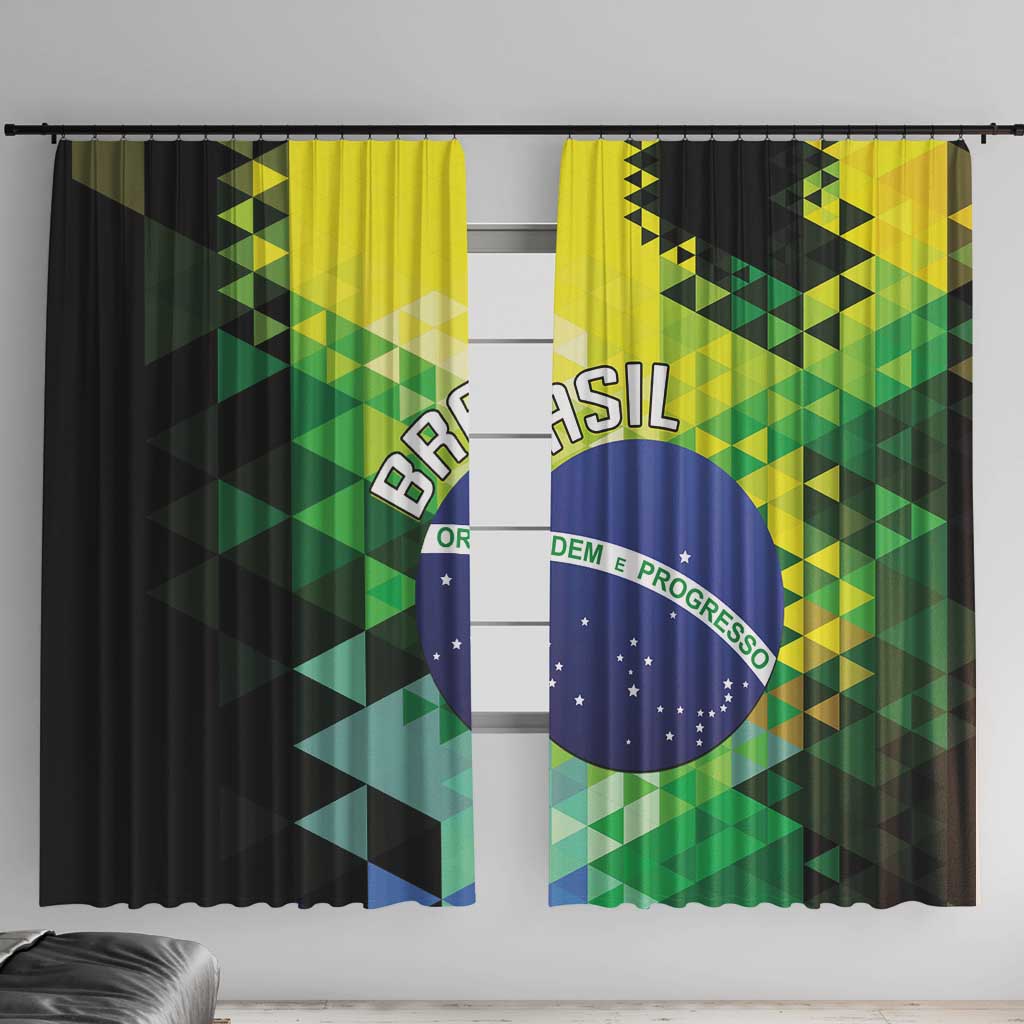 Brasil Window Curtain Dynamic Sporty Style