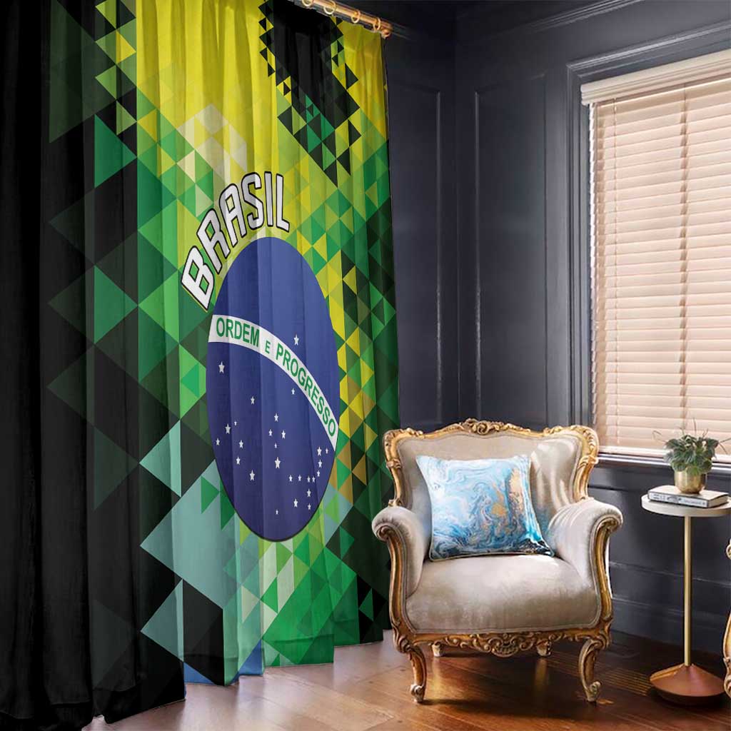 Brasil Window Curtain Dynamic Sporty Style