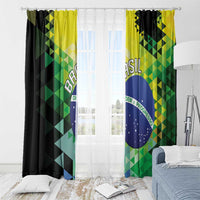 Brasil Window Curtain Dynamic Sporty Style
