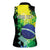 Personalized Brasil Women Sleeveless Polo Shirt Dynamic Sporty Style