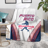 Baseball Puerto Rico 2025 Blanket Team Rubio Retro Style