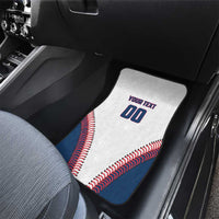 Baseball Puerto Rico 2025 Car Mats Team Rubio Retro Style