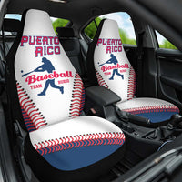Baseball Puerto Rico 2025 Car Seat Cover Team Rubio Retro Style